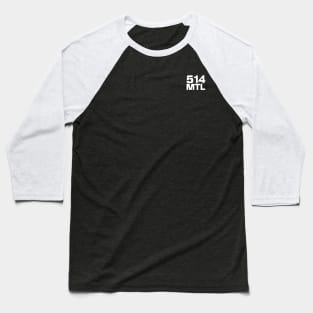 Montreal 514 Baseball T-Shirt